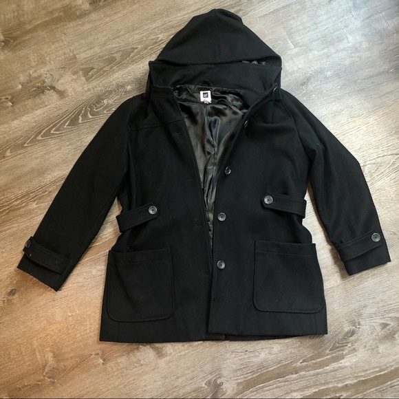 GAP Jackets & Blazers - GAP Black Wool Coat
